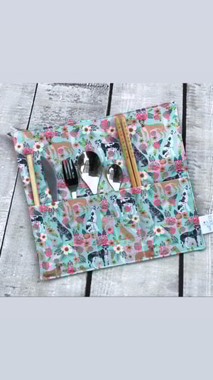 Image of Carried Cutlery - Animals 1 (See drop down menu for choices)