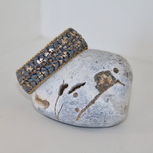 Image of BRACELET LARGE GOLDYBLUE