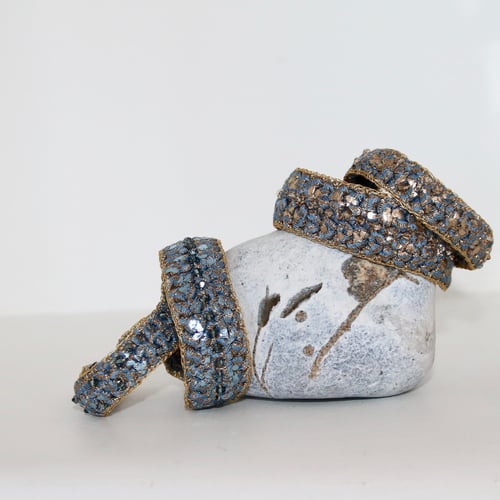 Image of BRACELET LARGE GOLDYBLUE