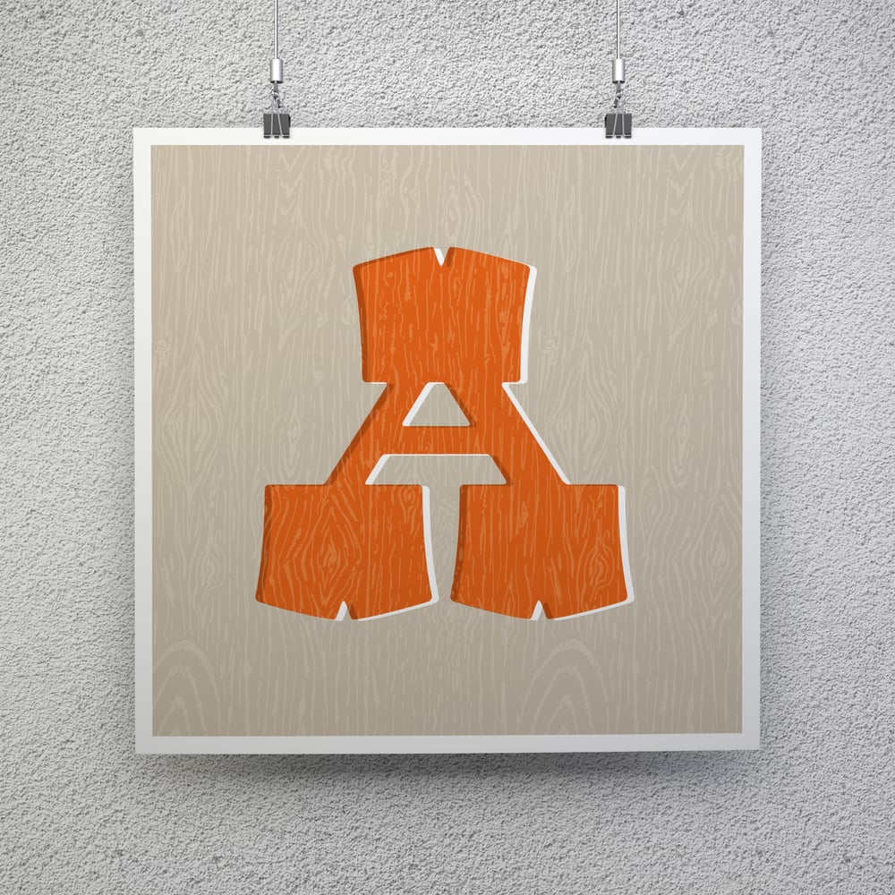 Image of Letter A Print