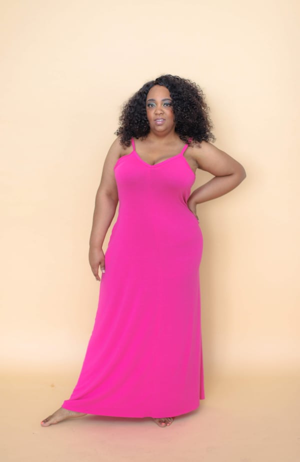 Image of Curvy Hautie Haute Pink