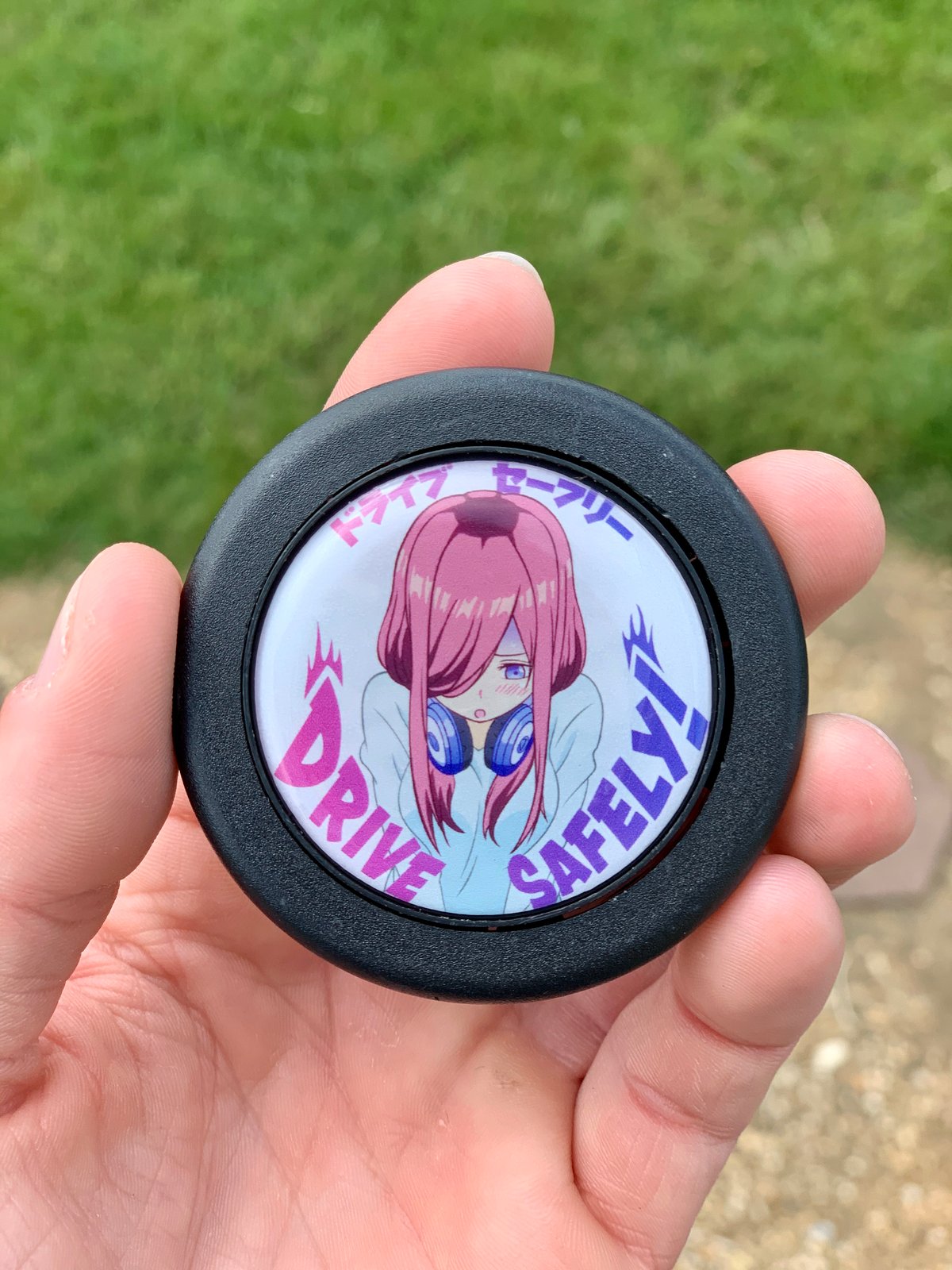 Image of Miku Drive Safely Horn Button