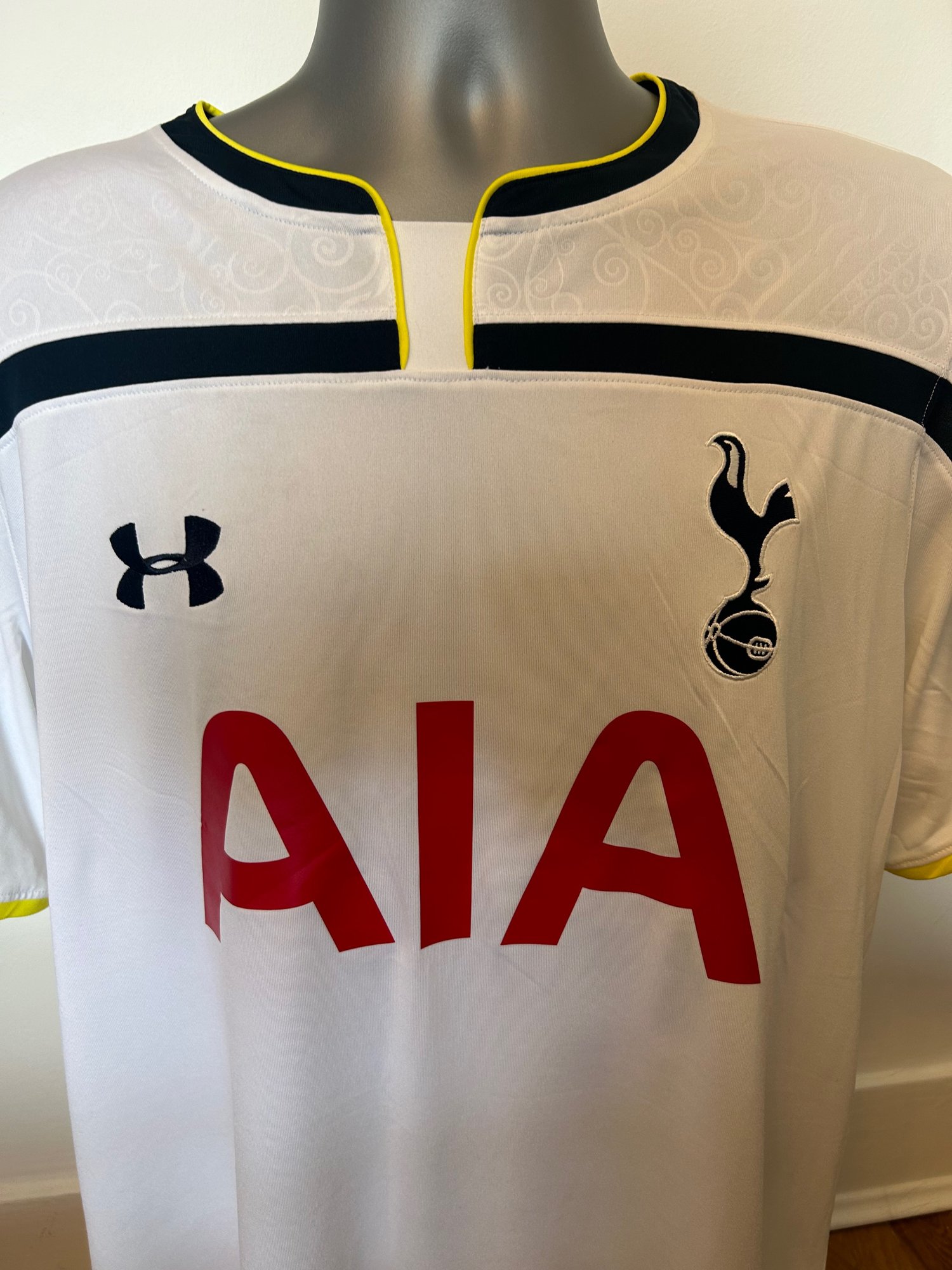 Image of Tottenham Hotspur “VERTONGHEN 5” 2014/15 Home Shirt + PL patches (XL)