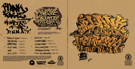 Image of Blank Fasiz Featuring The DUNAT crew - New Realm Compilation (2xLP) (SOLD OUT)
