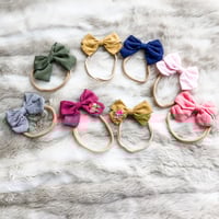 Image 1 of Rosette Bow Headband