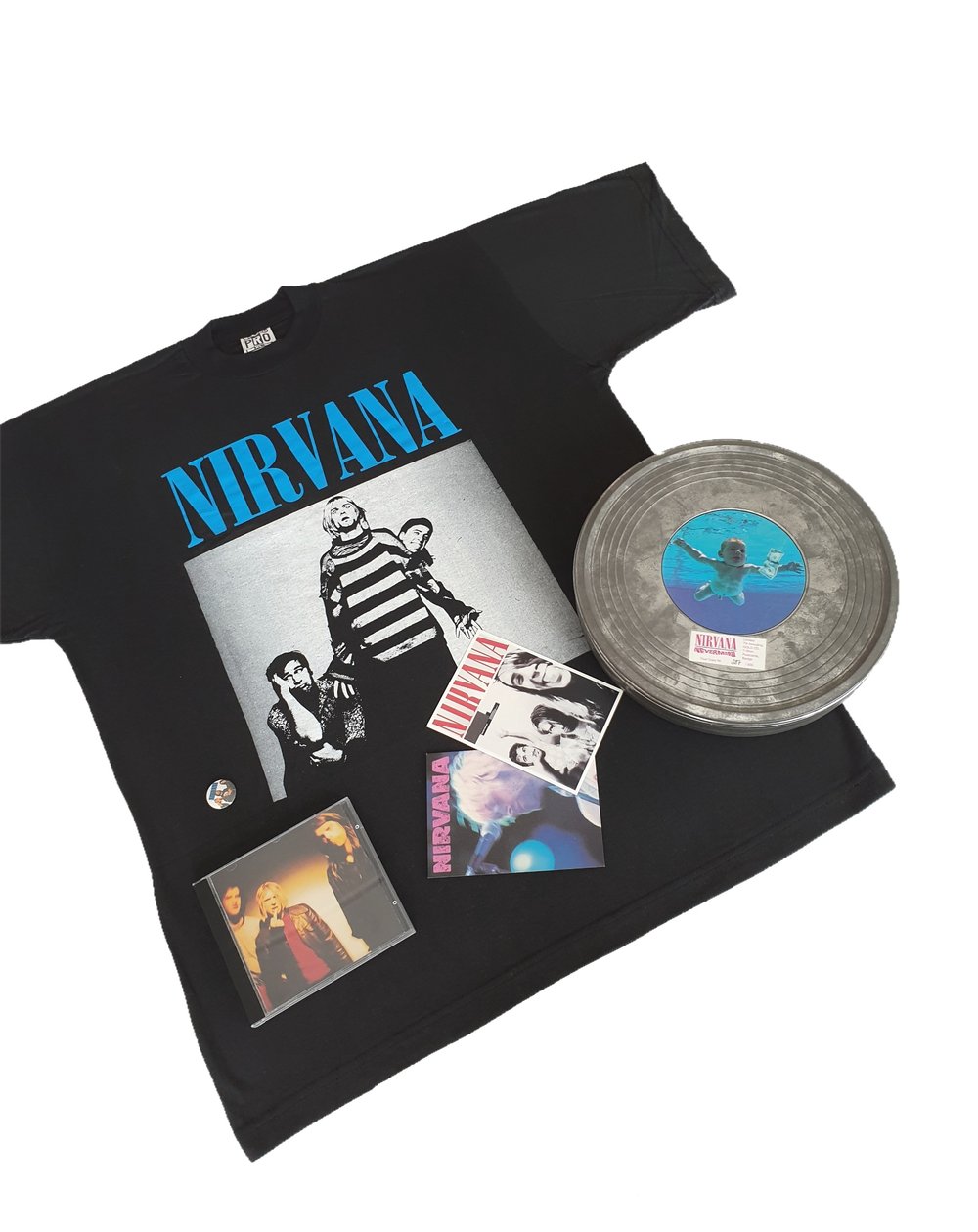 *Rare* Nirvana 1990's 'Collector's Box' T-Shirt
