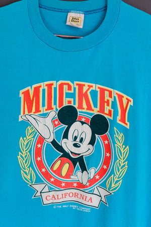 Image of Vintage Mickey Mouse California Disney Shirt