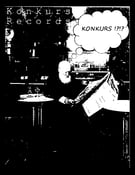 Image of Konkurs Records ft Chr Krohg Sticker (norsk: Klistremerke)