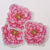 Image 4 of Peony sticker