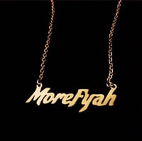 Mini More Fyah Mini Necklace