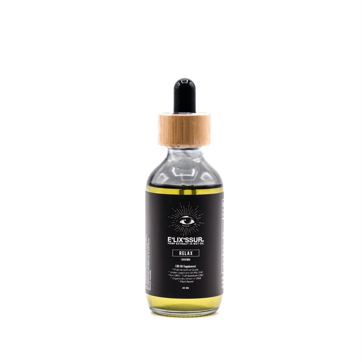 Image of ELIXSSUR [RELAX] PREMIUM HEMP EXTRACT IN MCT OIL