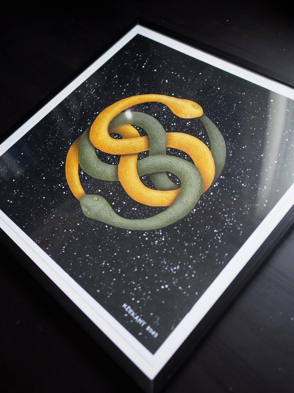 Image of 1984 The Neverending Story The Auryn Fine Art Print