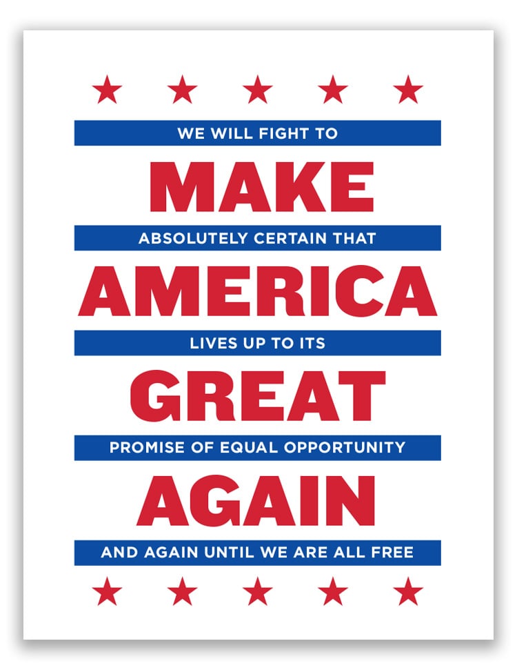 Image of Make American Great Again Poster