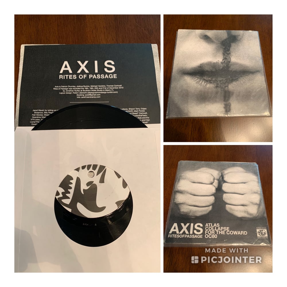 Image of Rites of Passage 1st press (Nothing In Vain records) raffle