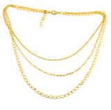 layered necklace