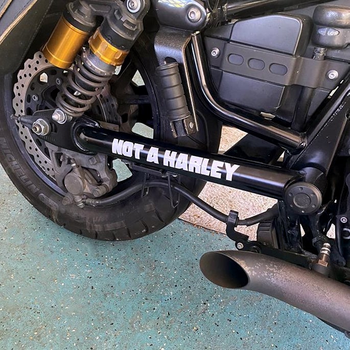 Not A Harley Decal