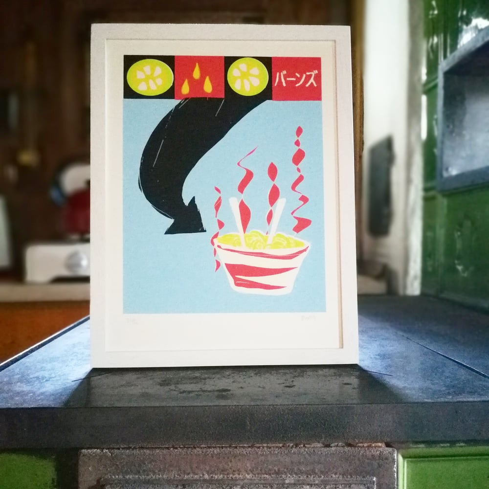HOT NOODLES <br>(midi-print)