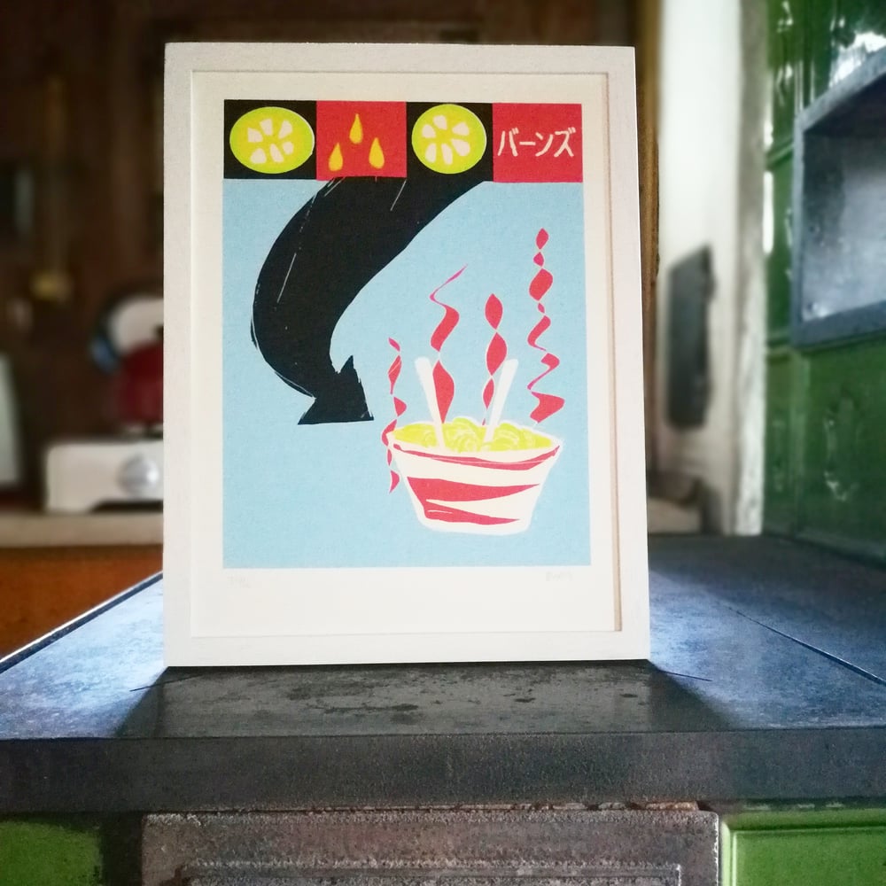 HOT NOODLES<br>(mini-print)