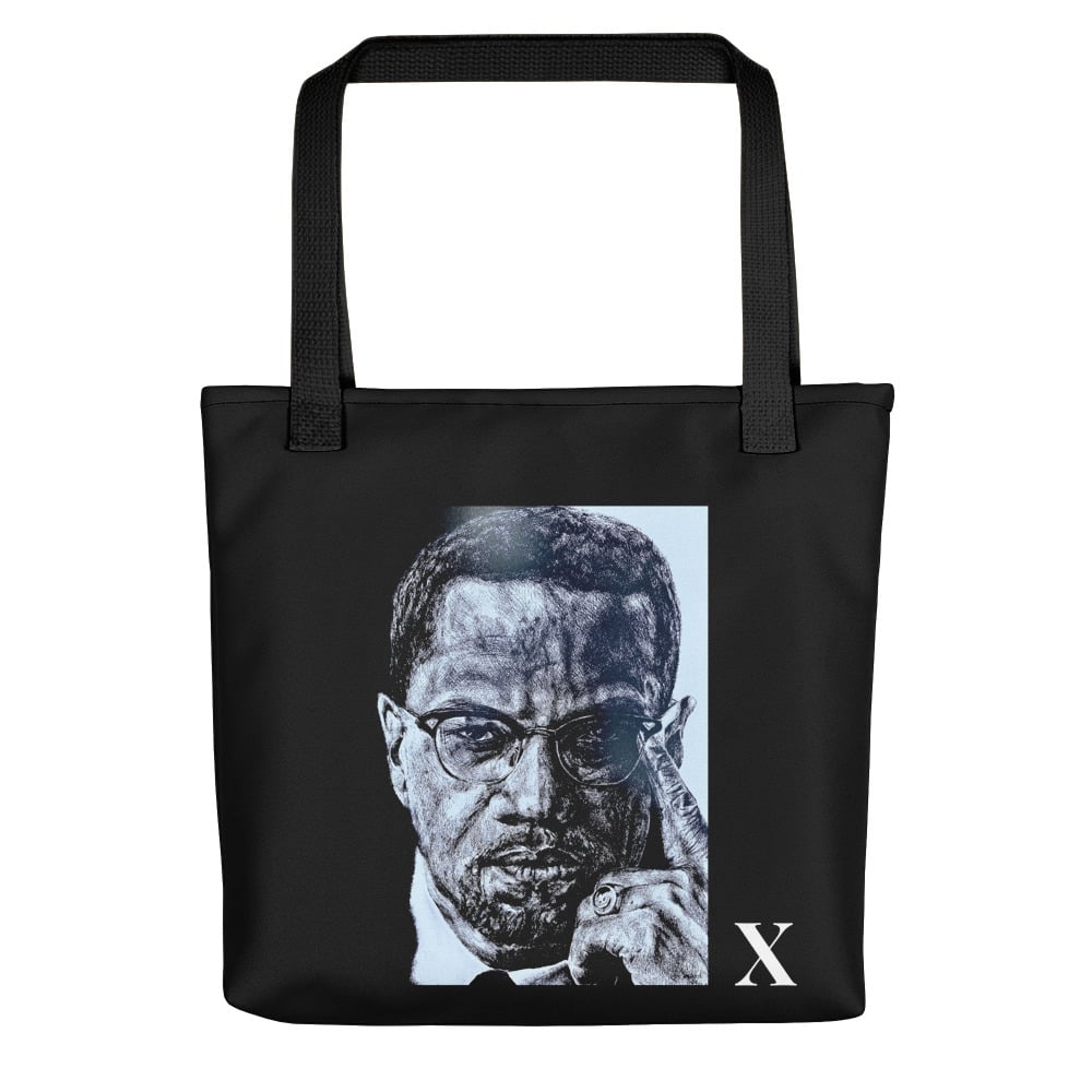 Malcolm X Tote Bag - Multiple Colours 