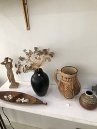 Image 1 of Vase bois noir