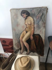 Image 1 of Scène de nu à l’huile