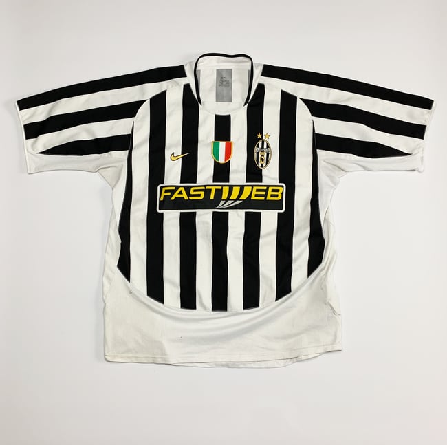 Juventus Home Shirt 2003-04 *XL | Shirt Shack Football