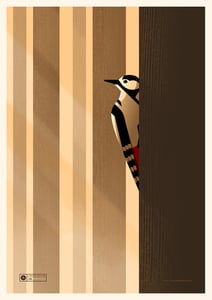 Image of Woodpecker Artprint