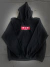 TIKI CLOTHING CO Japan Box Logo Pullover Hoodie(Black)