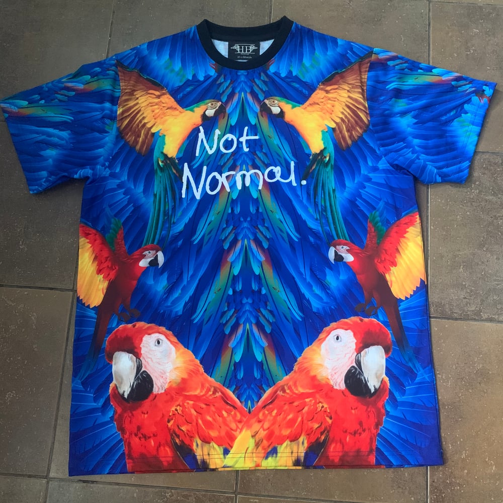 Image of Not Normal Macaws tee