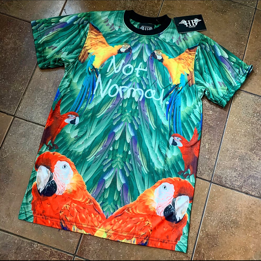Image of Not Normal Macaws tee