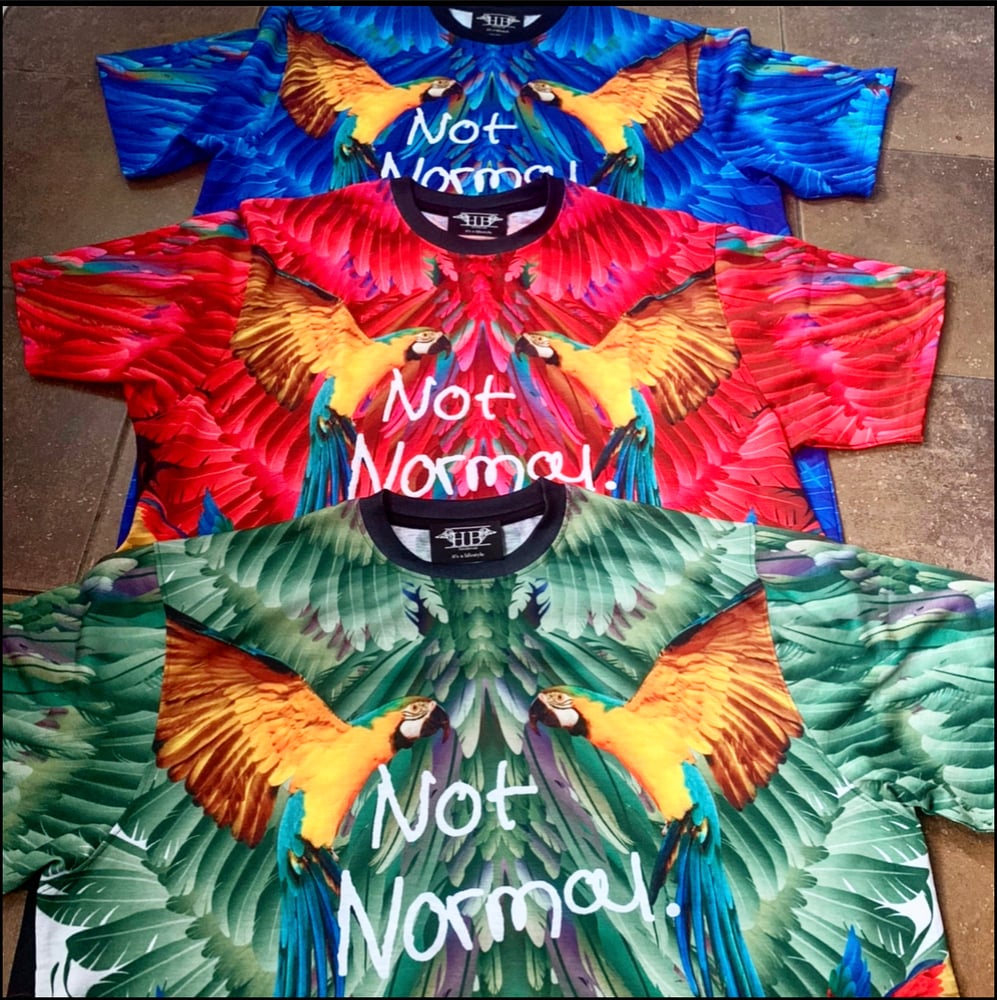 Image of Not Normal Macaws tee