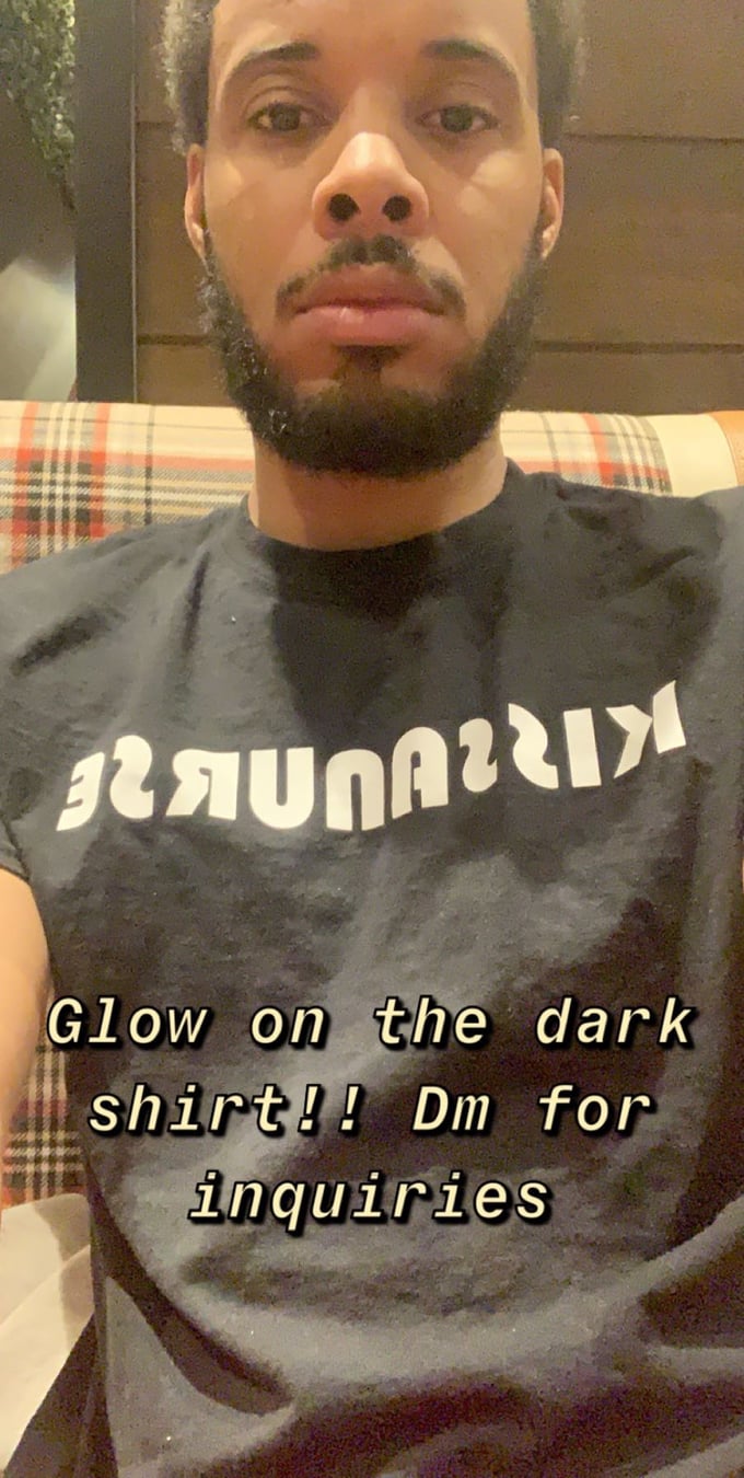 Image of Kissanurse glow in the dark shirt 