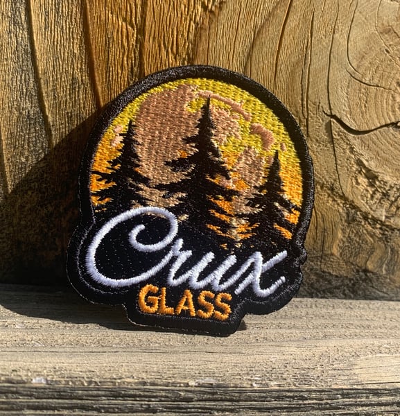 Image of Crux Glass Tree Logo Patch