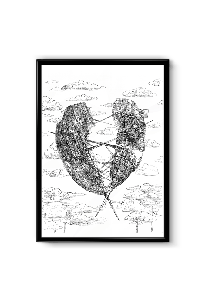 Image of "LOVE" - SIGNED PRINT