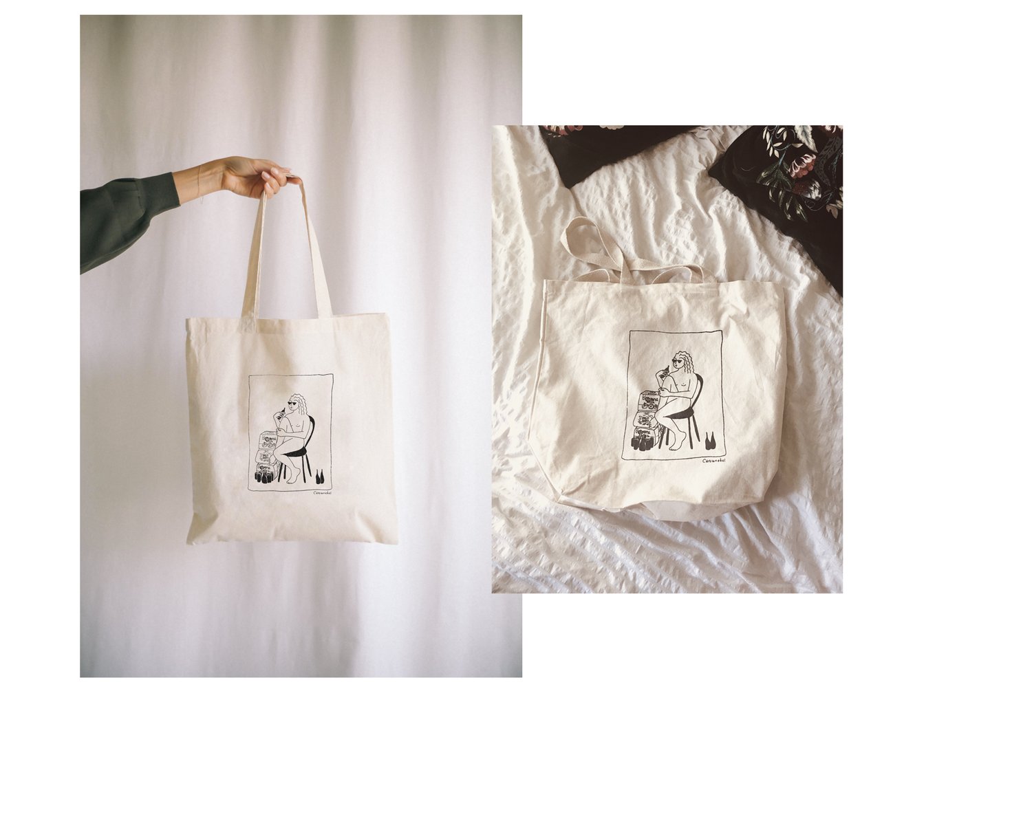 Image of Corona Tote Bag