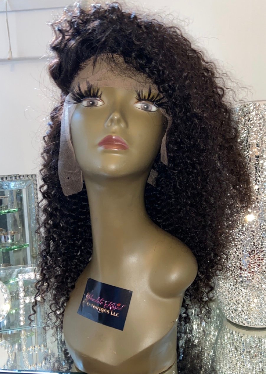 Image of Curly Frontal Wig