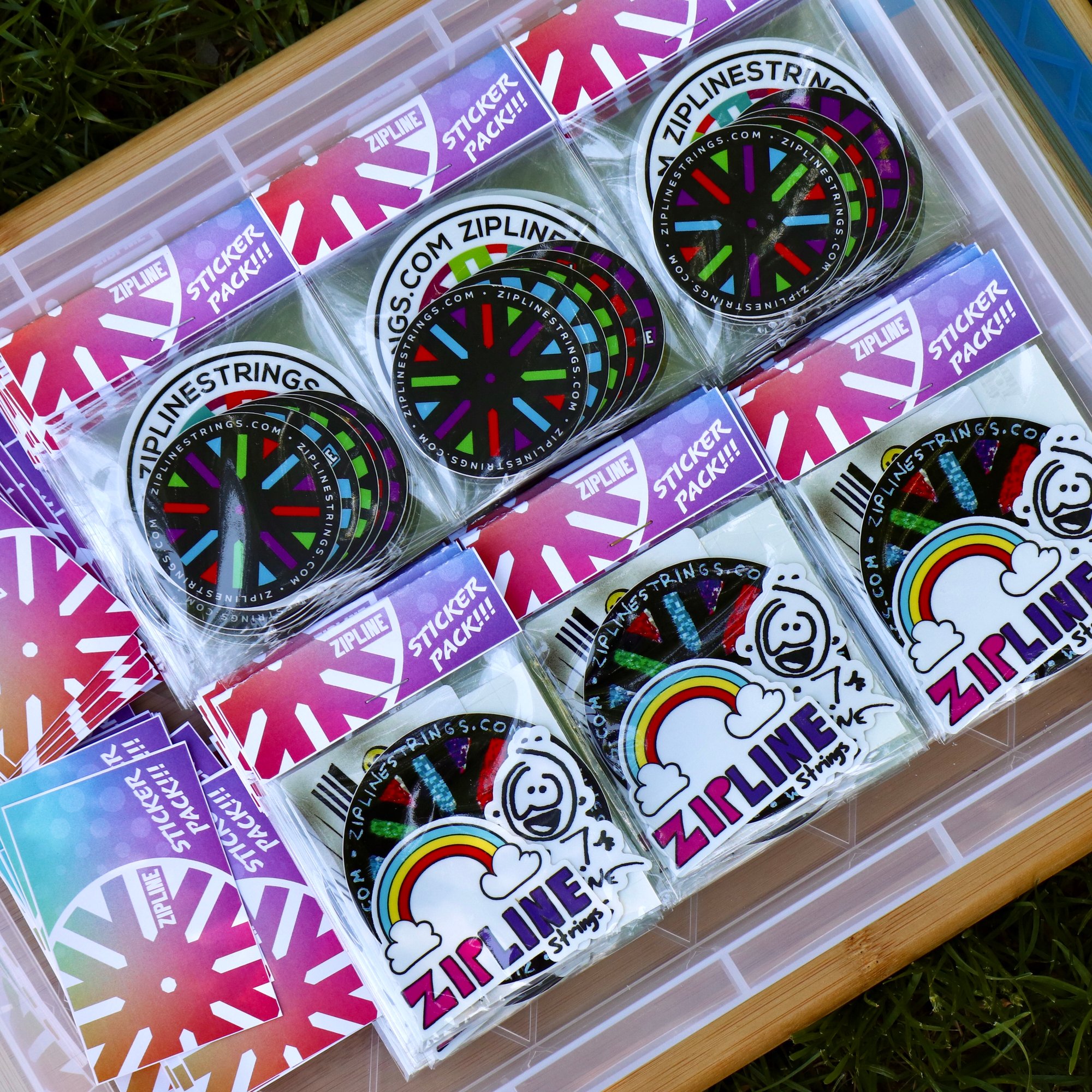 Sticker Packs!!! | ZipLine Strings