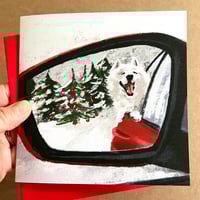 Image 4 of Rear View Christmas - Set Of 4 Luxury Christmas Cards