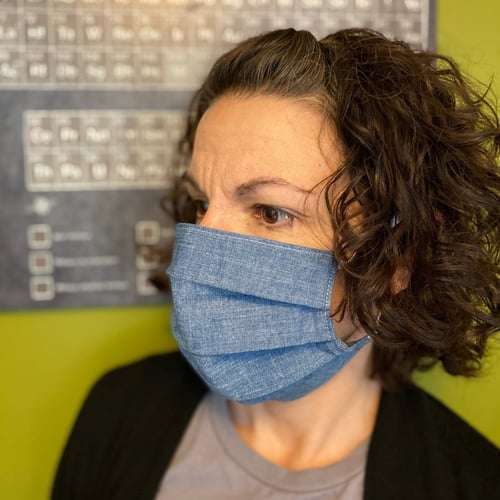 Image of Denim Face Mask