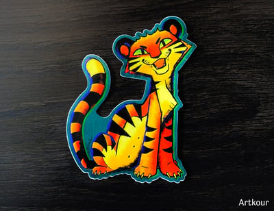 Image of Tiger Sticker