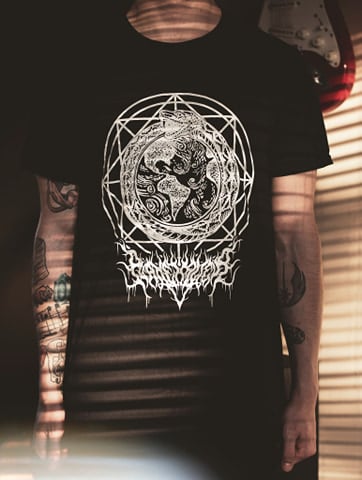Planetkiller White Ouroboros Logo