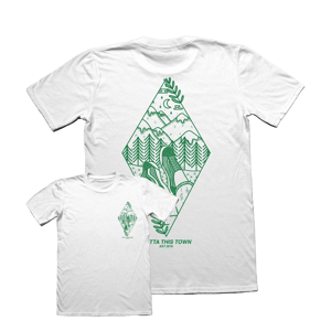 Image of Where I Need To Be T-shirt White ⛰️