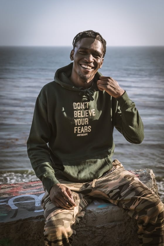 Image of Forest Green DBYF Hoodie 