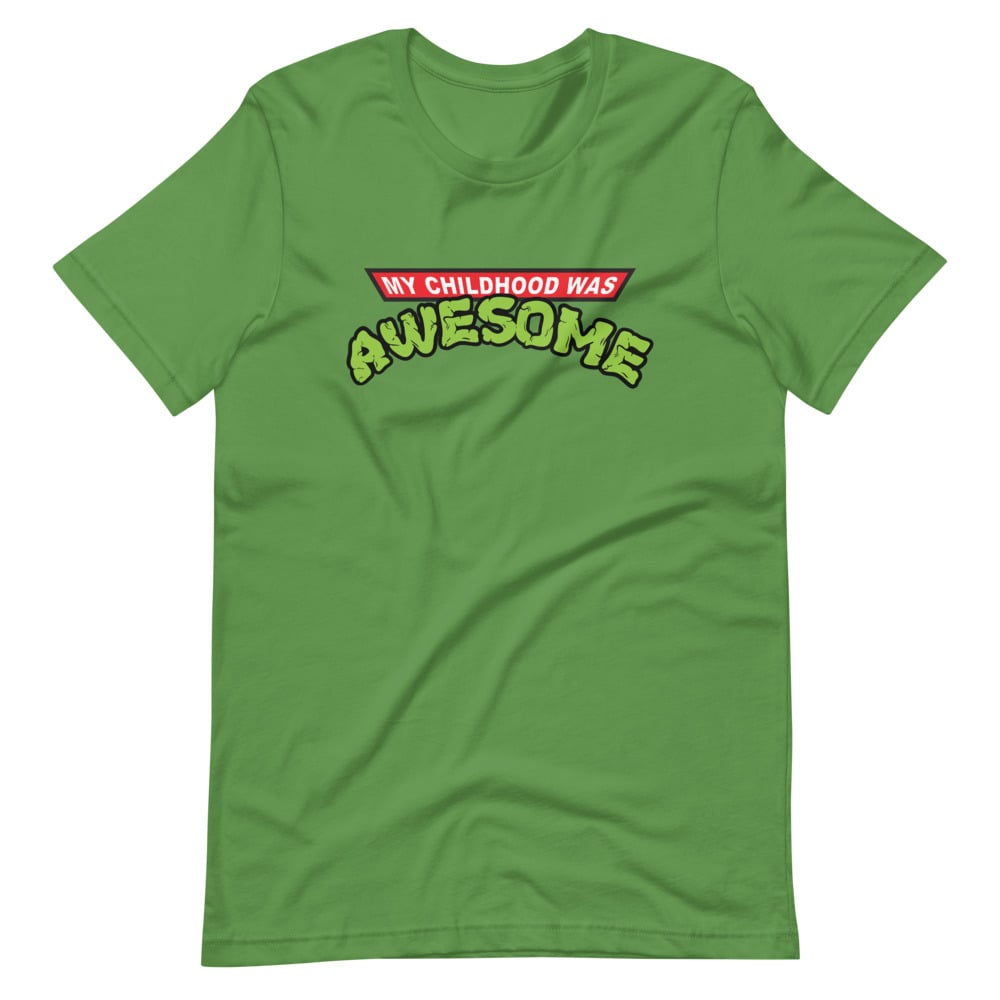 My Childhood Was Awesome Tee - unisex | Duncan Artworks
