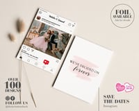 Instagram Save the Dates