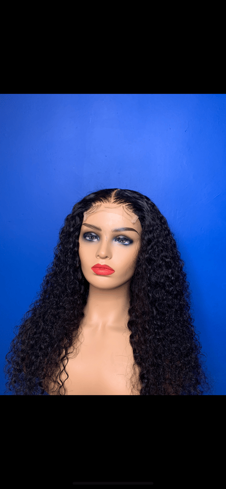 Image of “AUBREE” 22 “ 5x5 Closure Wig GLUELESS