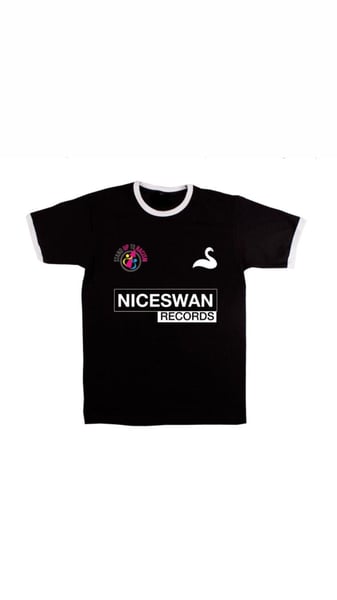 Image of Nice Swan / Stand Up To Racism Football Shirt - Retro