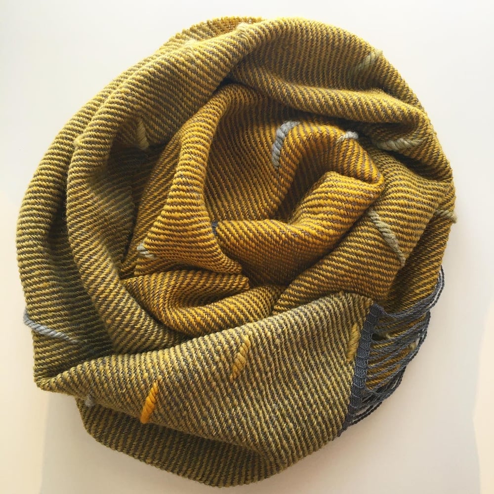 Image of Scarf Puff - Yellow
