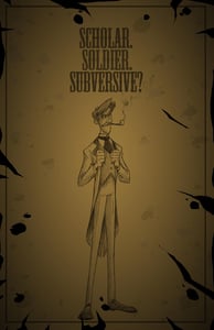 Image of The Adventures of Rusty Blanketts and Mustache Carruthers Promo Poster (Mustache)