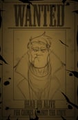 Image of The Adventures of Rusty Blanketts and Mustache Carruthers Promo Poster (Wanted)
